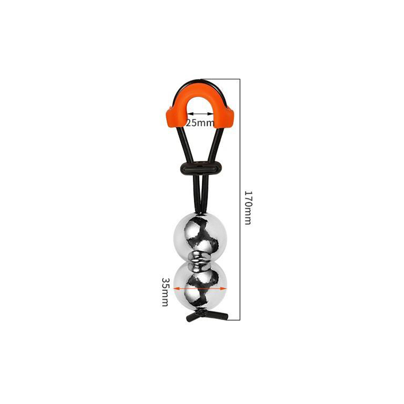 Dụng cụ căng dương vật bằng kim loại-Bóng kép (φ35mm)